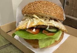 PizzaBox Hamburger
